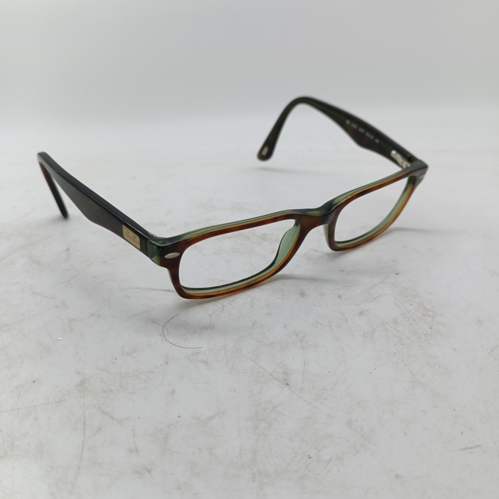 Ray-Ban RB5206 2445 Tortoise Green Full Rim 52-18-140 Eyeglasses Frames Only 82